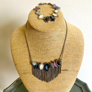 Chloe and Isabel necklace and bracelet set